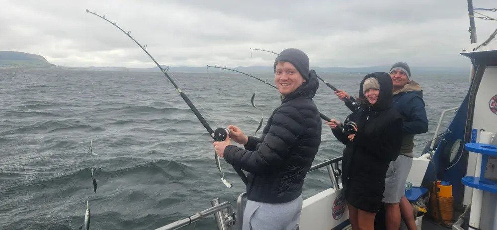 People Fishing for Mackerel 