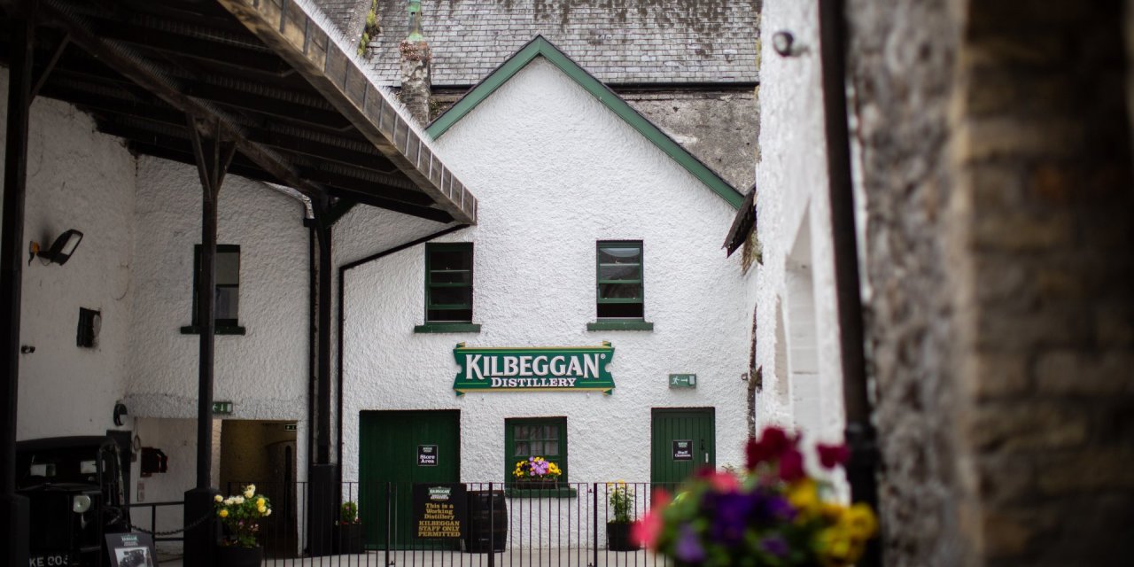 Exterior of Kilbeggan Distillery 