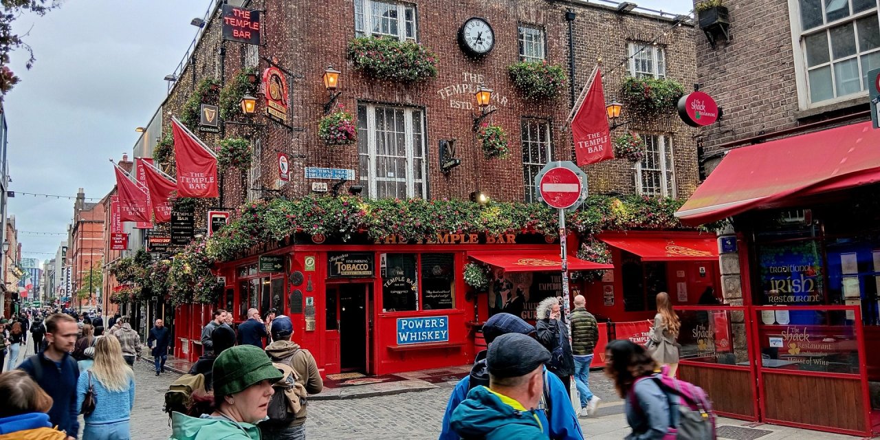 Temple Bar in Dublin City 