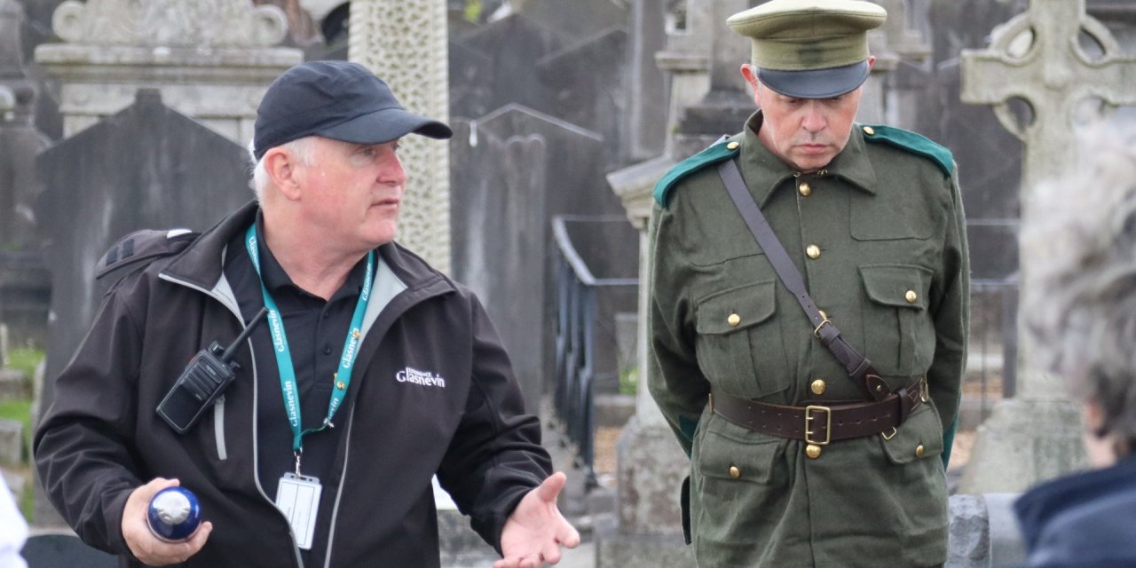 Guides at Glasnevin